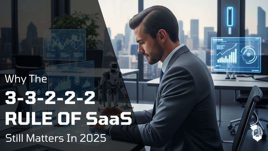 A person working on their SaaS growth plan