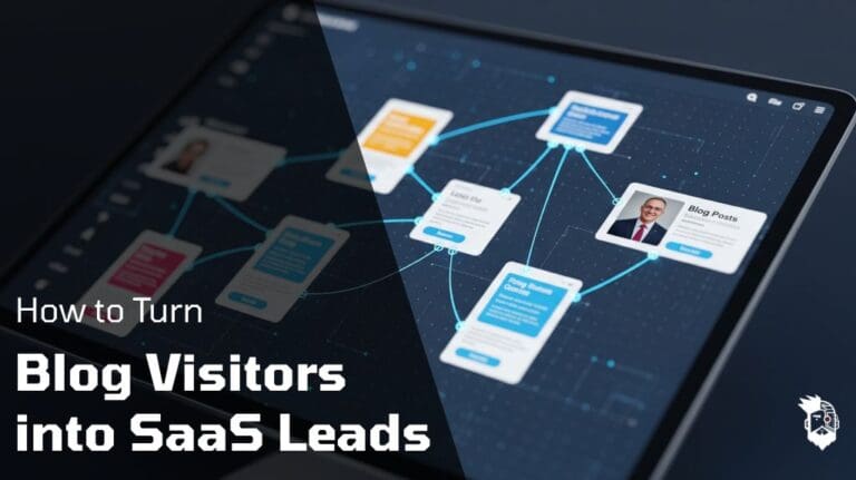 Turn blog visitors into saas leads