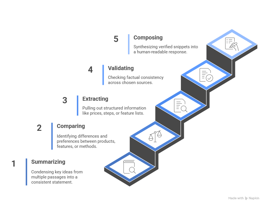Google's 'answer assembly'