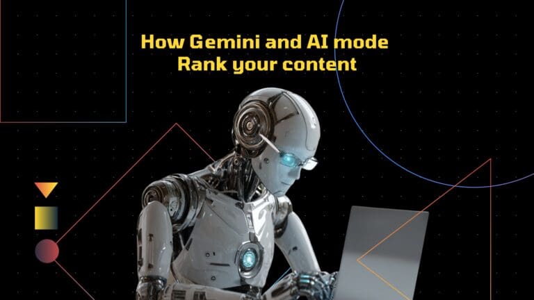 How gemini and AI mode rank your content