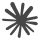 Claude logomark black Claude logomark black